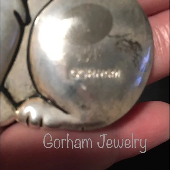 Gorham holiday kitty cat pendant/ Christmas ornament - Picture 8 of 16